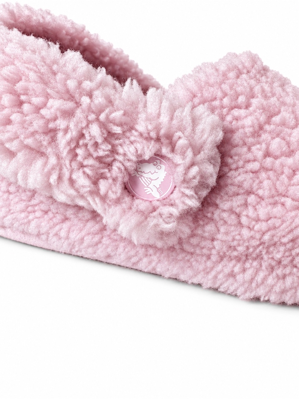 NWOT Crocs Classic Cozzzy Slippers Women’s 9 Pink Milk - Picture 5 of 6